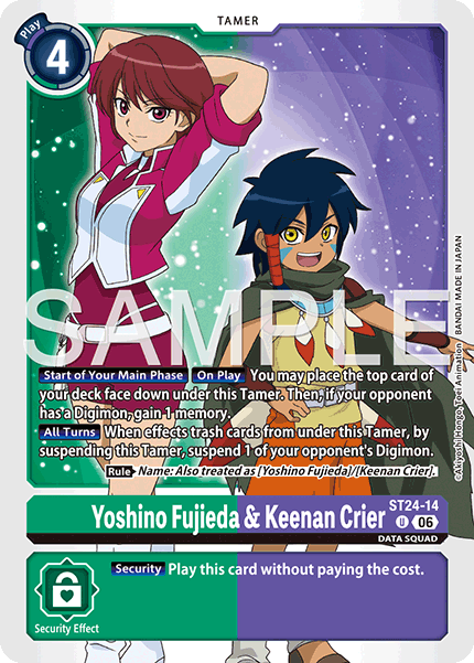 Yoshino Fujieda & Keenan Crier (ST24-14) Uncommon