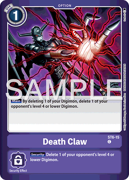 Death Claw (ST6-15) Billion Bullet [LM06]