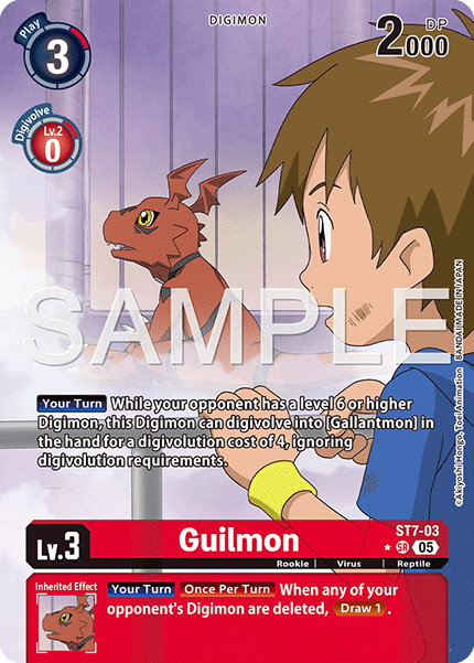 Guilmon (ST7-03) Digimon Generation [AD01]