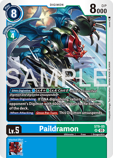 Paildramon (ST9-05) Digimon Generation [AD01]