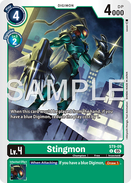 Stingmon (ST9-09) Digimon Generation [AD01]