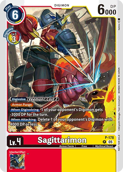 Sagittarimon (P-178) (Store Tournament 2025 Vol. 2 Participation Pack)