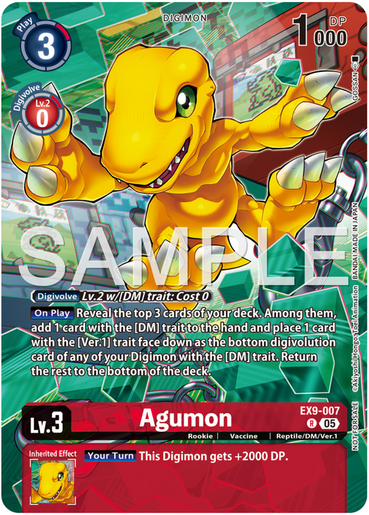 Agumon (EX9-007) [Participation Non-Foil EX9 Release Event]