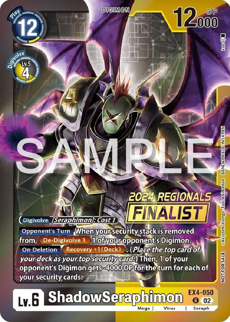 ShadowSeraphimon (EX4-050) (2023 Regional Finalist)