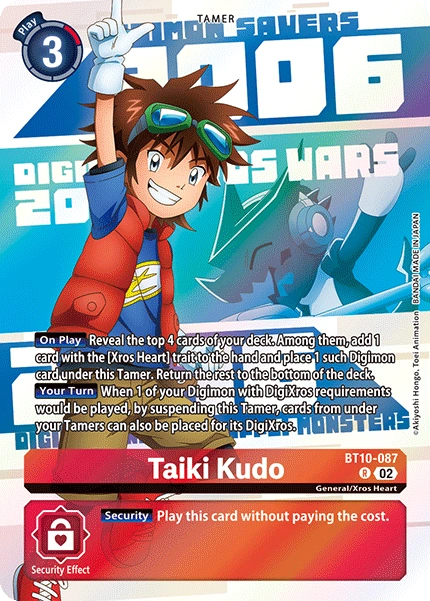 Taiki Kudo (BT10-087) 25th Anniversary Set [PB20]