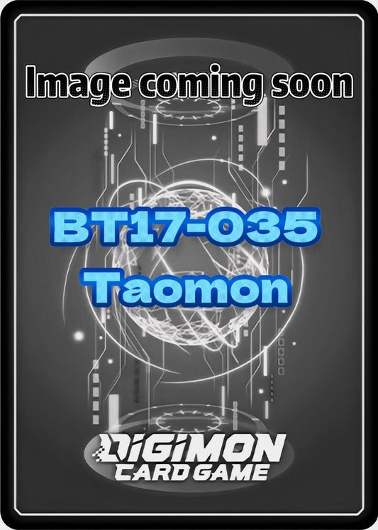 (Pre-order 31/10/2025) Taomon (BT17-035) Billion Bullet [LM06]