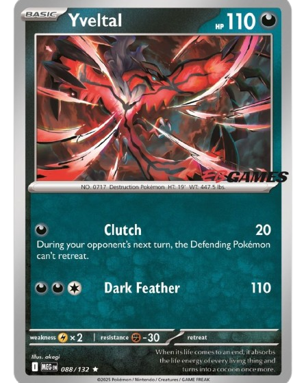 Yveltal [EB Games] (088/132) Exclusive