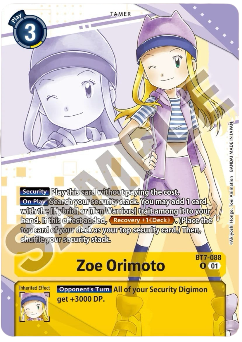 Zoe Orimoto (BT7-088) PB18 AA