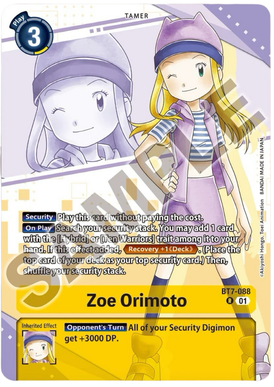 Zoe Orimoto (BT7-088) PB18 AA