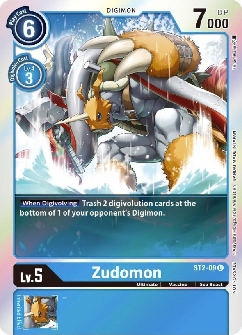 Zudomon (ST2-09) Official Tournament Pack Vol. 6
