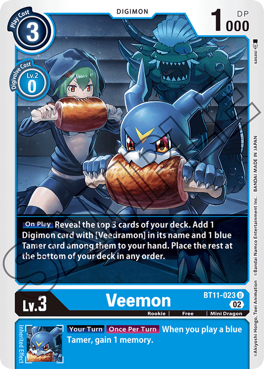 Foil Veemon (BT11-023) Uncommon