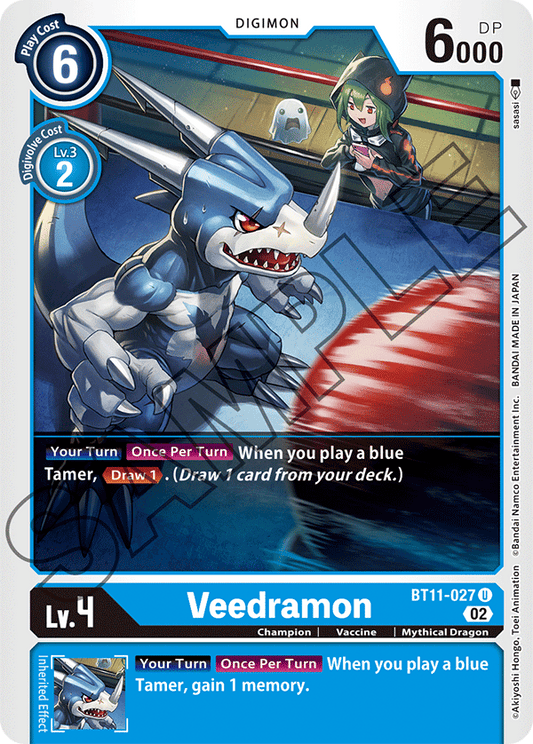 Foil Veedramon (BT11-027) Uncommon