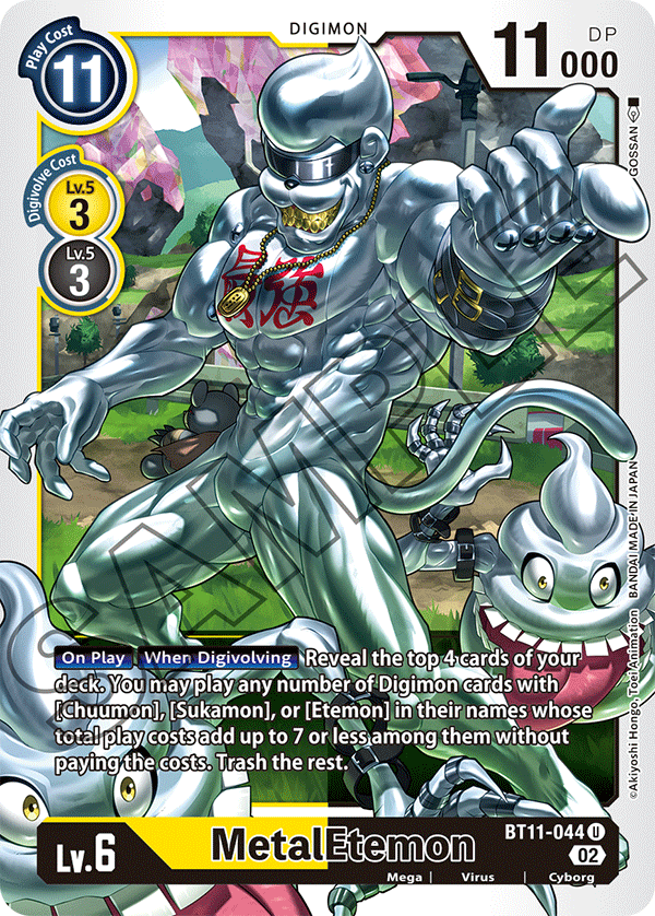 Foil MetalEtemon (BT11-044) Uncommon