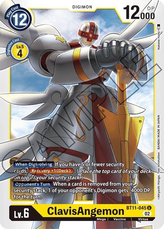 Foil ClavisAngemon (BT11-045) Uncommon