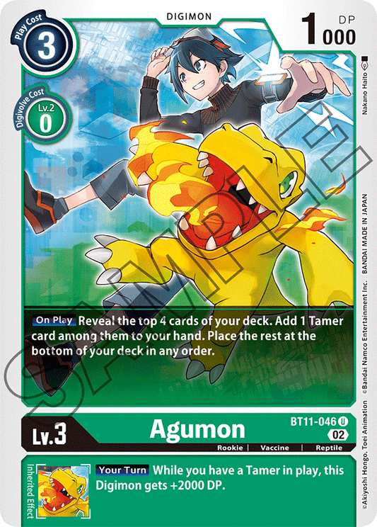 Foil Agumon (BT11-046) Uncommon