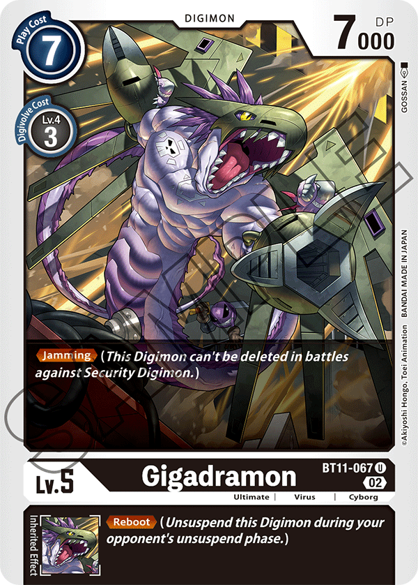 Foil Gigadramon (BT11-067) Uncommon