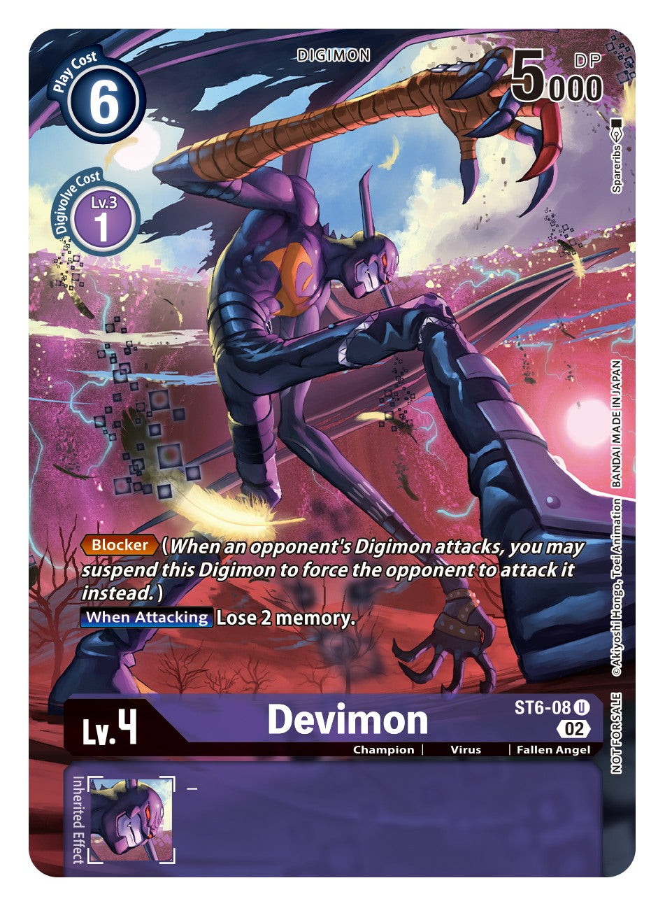 Devimon (ST6-08) Illustration Competiton Pack 2022