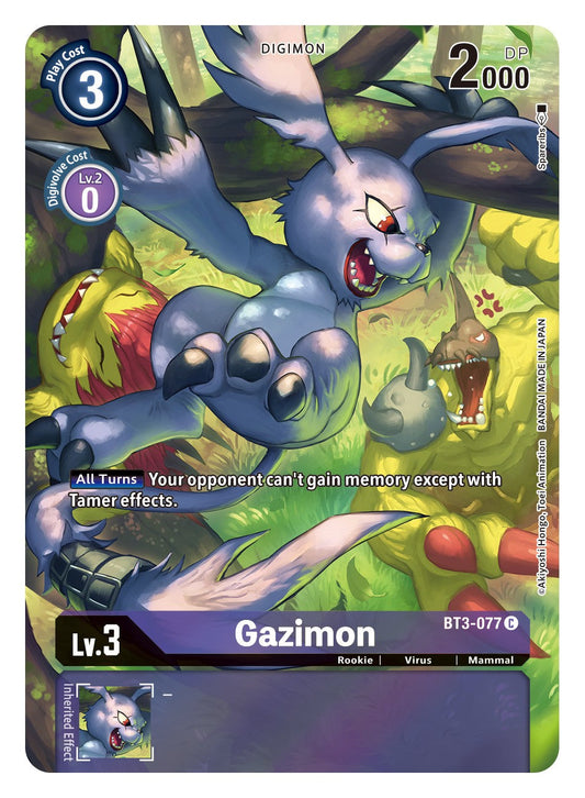 Gazimon (BT3-077) Alternative Art