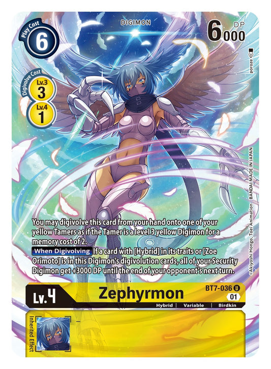 Zephyrmon (BT7-036) Alternative Art