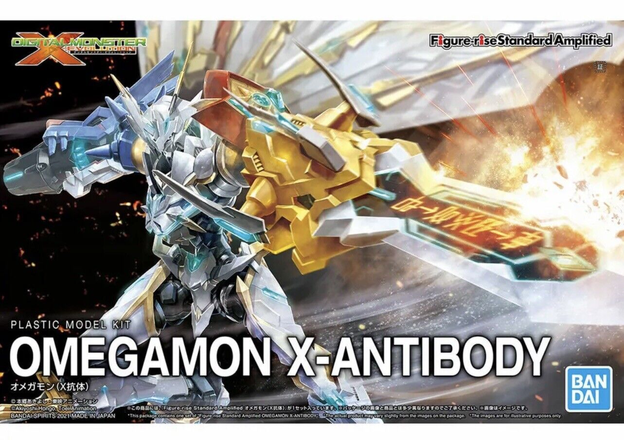 Bandai Digimon Omegamon X-antibody Figure-rise Standard Amplified Kit