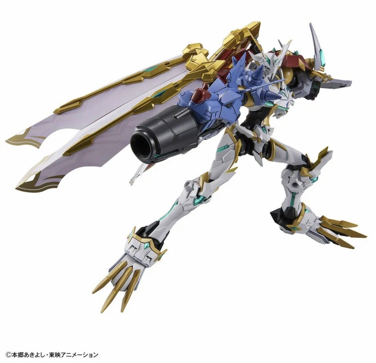 Bandai Digimon Omegamon X-antibody Figure-rise Standard Amplified Kit