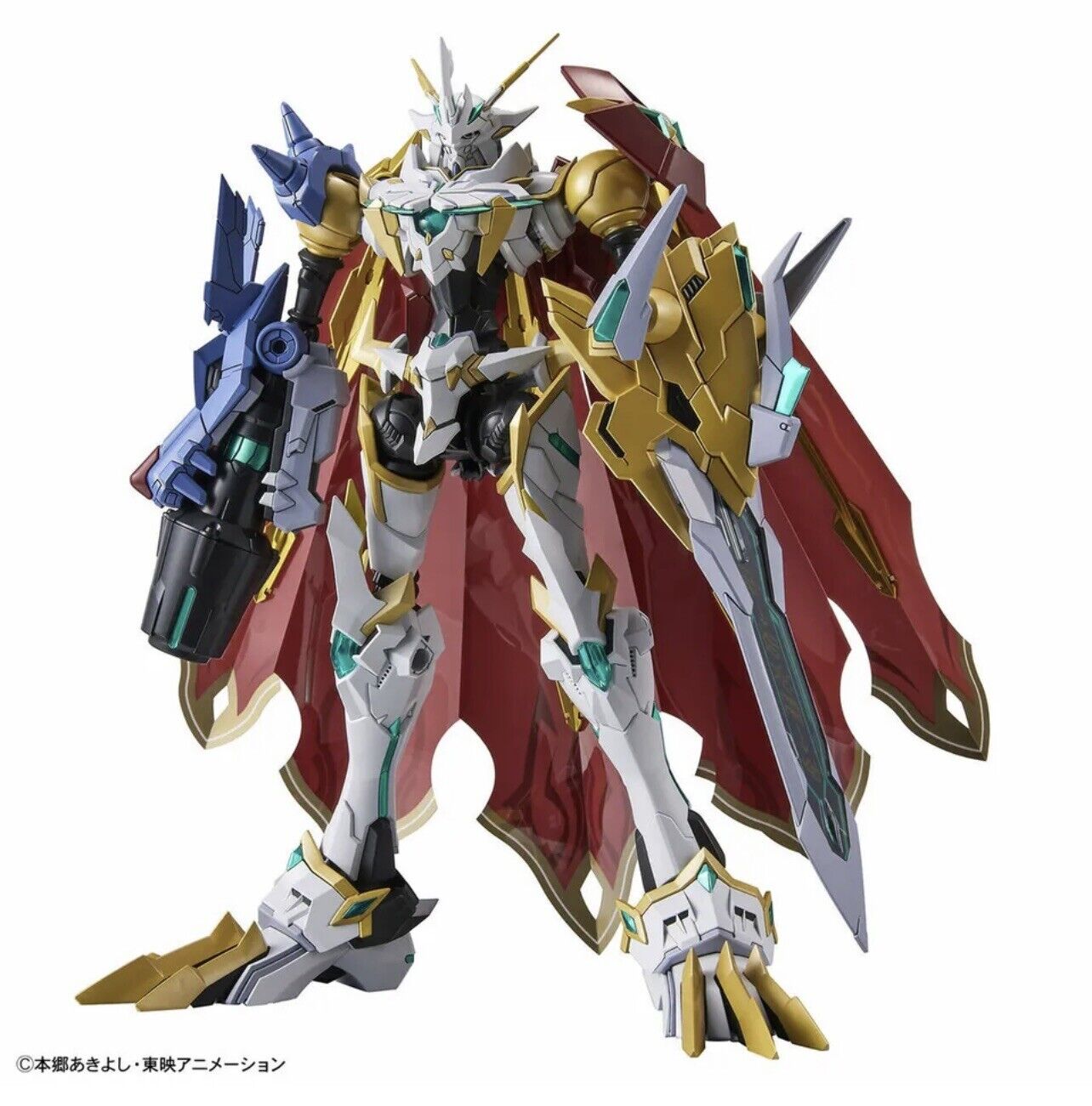 Bandai Digimon Omegamon X-antibody Figure-rise Standard Amplified Kit