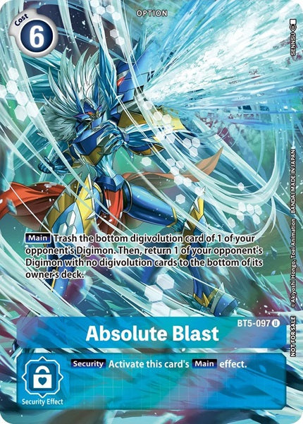 Absolute Blast (BT8-097) Summer 2022 Dash Pack