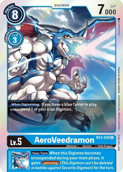 AeroVeedramon (BT2-028) Winner Battle of Omni Pre-Release
