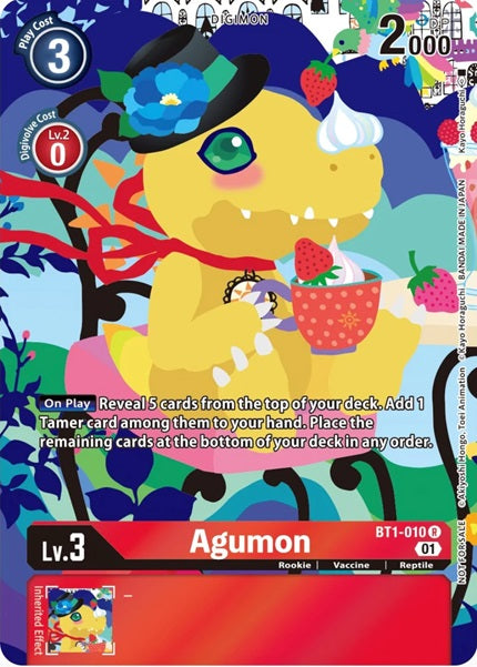 Agumon (BT1-010) Floral Fun