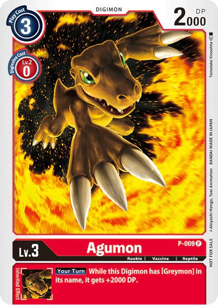 Agumon (P-009) Box Topper