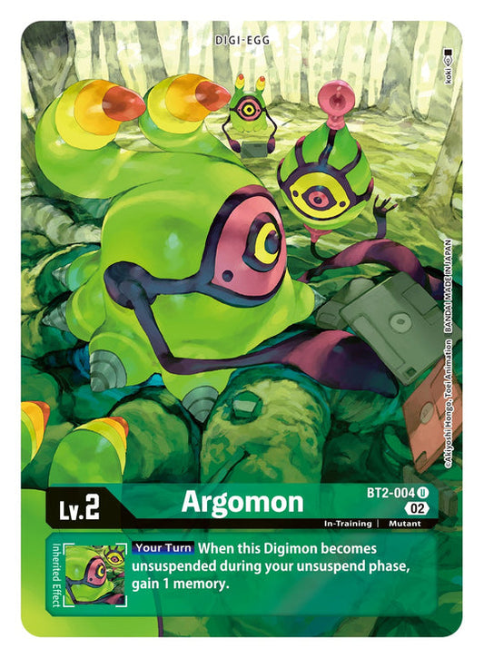 Argomon (BT2-004) Alternative Art ST14 Advanced Deck Beelzemon