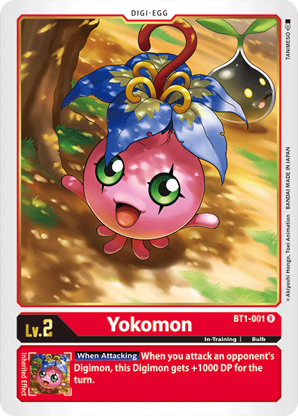 Yokomon (BT1-001) Rare