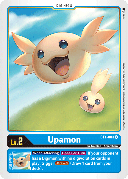 Upamon (BT1-003) Rare