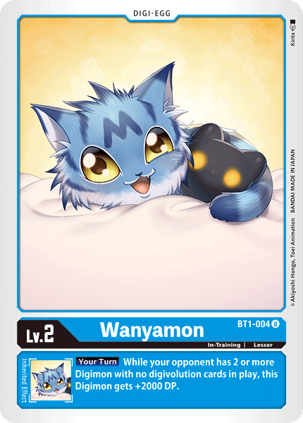 Wanyamon (BT1-004) Uncommon