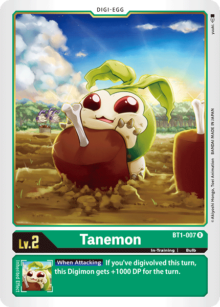 Tanemon (BT1-007) Rare