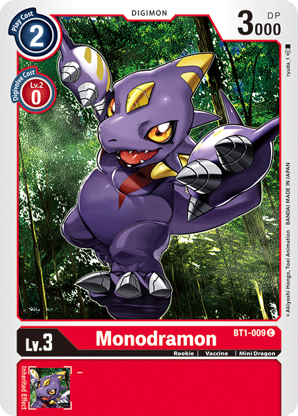 Monodramon (BT1-009) Common