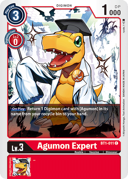 Agumon Expert (BT1-011) Common