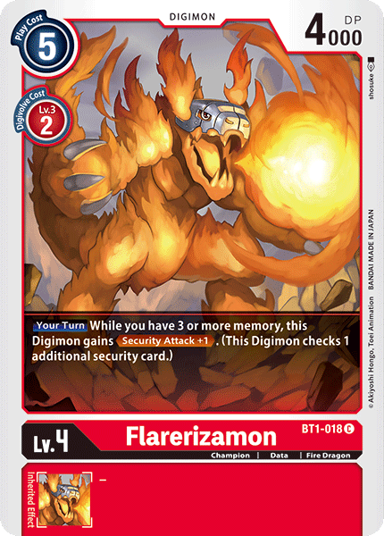 Flarerizamon (BT1-018) Common