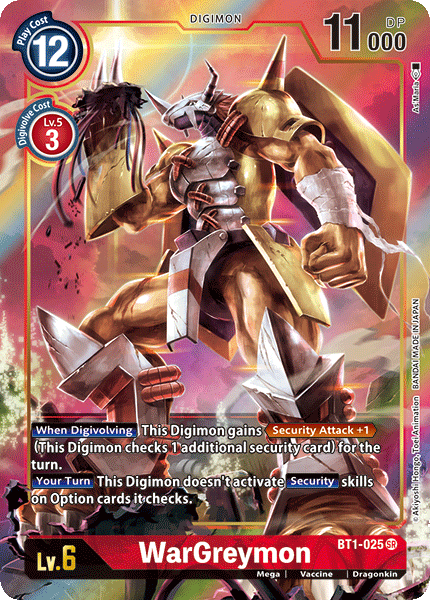 WarGreymon (BT1-025) Alternative Art