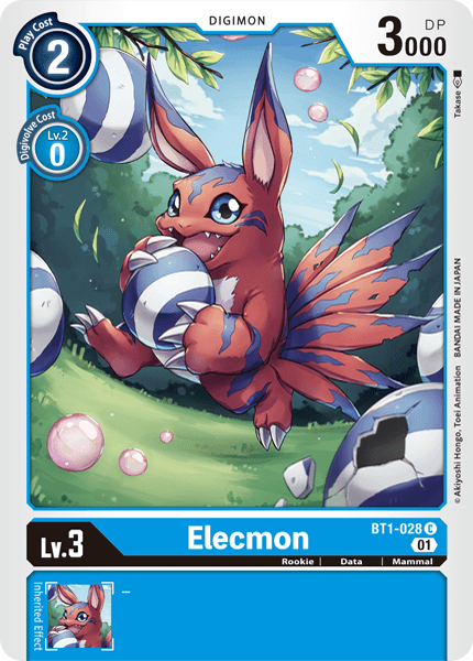 Elecmon (BT1-028) ST8 Reprint