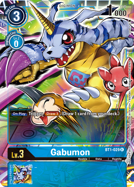 Gabumon (BT1-029) Alternative Art (Dash pack)