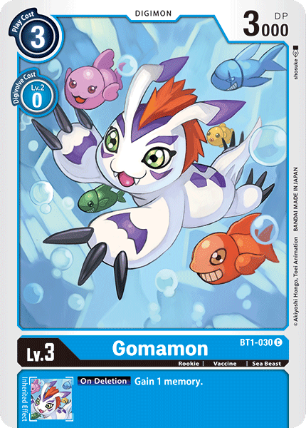 Gomamon (BT1-030) Common