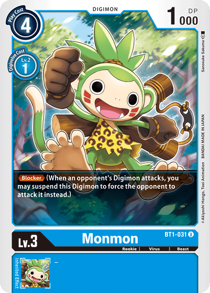 Monmon (BT1-031) Uncommon