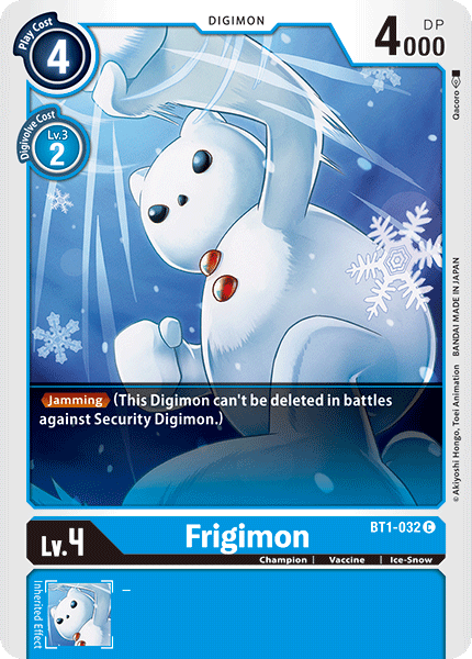 Frigimon (BT1-032) Common