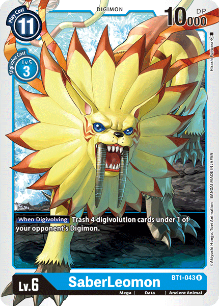 SaberLeomon (BT1-043) Uncommon