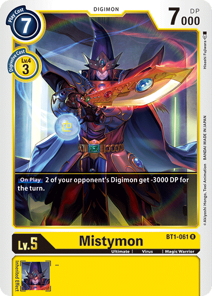 Mistymon (BT1-061) Rare