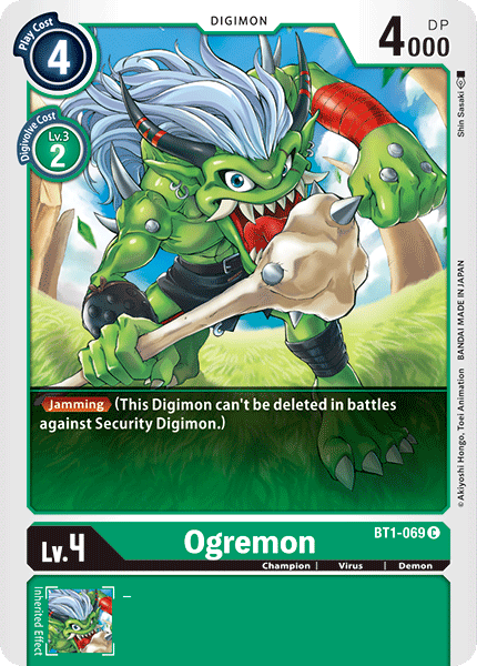 Ogremon (BT1-069) Common