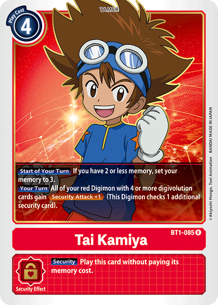 Tai Kamiya (BT1-085) Rare