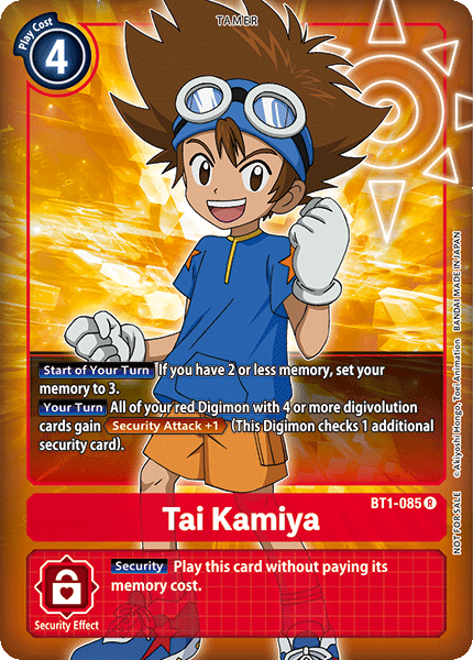 Tai Kamiya (BT1-085) Box Topper