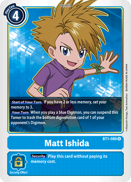 Matt Ishida (BT1-086) Rare